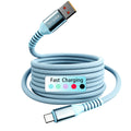(2pcs) Durable all-copper 100W maximum power Type-C charging cable, compatible with iPhone 17/16/15 Pro Max Air, Samsung, MacBook, iPad and other USB-C interface devices.