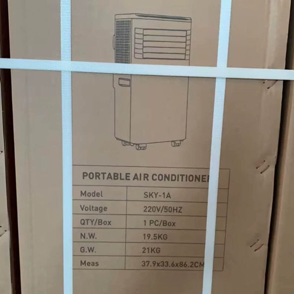 7,000 BTU Window Air Conditioner — Covers up to 150 sq. ft. — Features an easy-to-use, reusable filter and remote control — Suitable for bedrooms, living rooms, and home offices — Electronic control panel